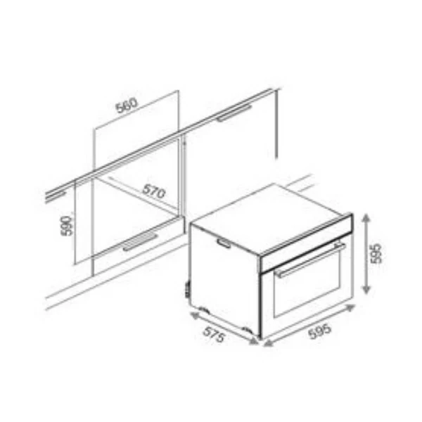 Elica Built In Oven EPBI 961 MMF - Image 3