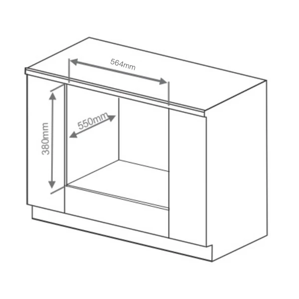 Elica Built-In Convection Microwave EPBI MW 250 - Image 3