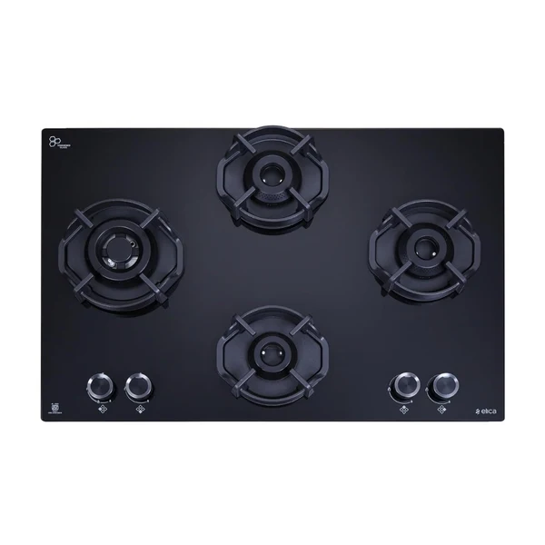 Elica 70 cm 4 Burner Hob Hexa IND Lotus FLEXI HEXA 470 LOTUS IND HD BRASS