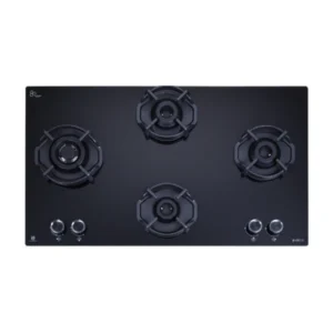 Elica 90 cm 4 Burner Hob Hexa IND Lotus FLEXI HEXA 491 LOTUS IND HD BRASS