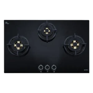 Elica 70 cm 3 Burner Hob Direct Flame Series DFS FB MFC 3B 70 DX