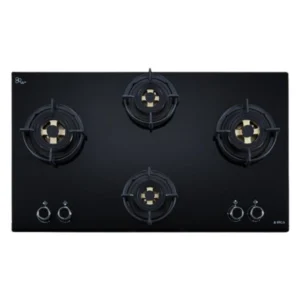 Elica 90 cm 4 Burner Hob Direct Flame Series DFS FB MFC 4B 91 DX