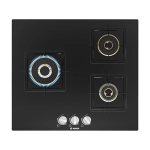 Bosch 60 cm 3 Burner Hob True Brass 2D PNC6B6F10I