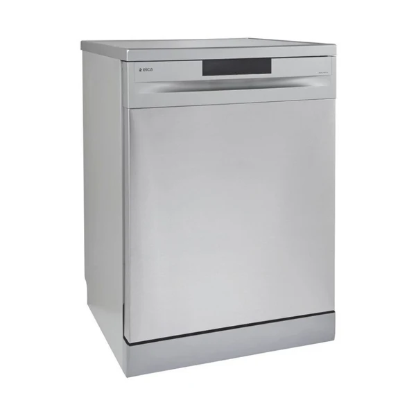 Elica Free Standing Dishwasher WQP 12 7605V SS with 12 Place Settings