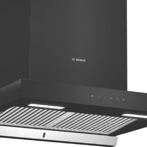 BOSCH CHIMNEY DWBA68G60I Series 4 Wall-Mounted Cooker Hood 60 cm Matt black