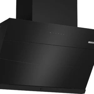BOSCH CHIMNEY DWKA98G60I Series 4 Wall-Mounted Cooker Hood 90 cm Black