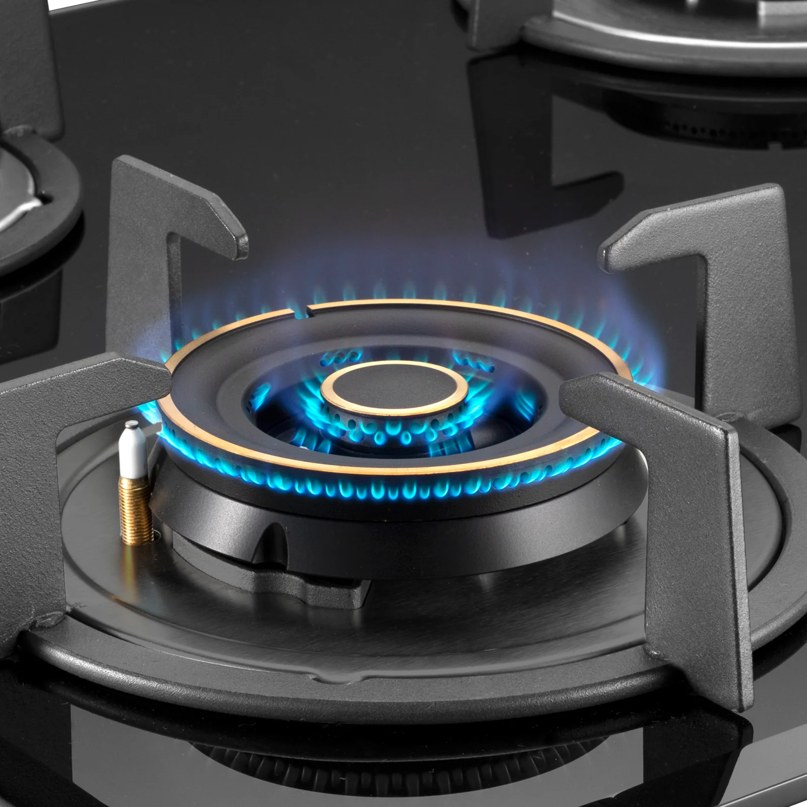 KAFF 3 Burner Built-in Hob, Full Brass High-Efficiency Burners with Full FFD, 60 cm (ASF 603) - Image 5