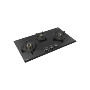 KAFF 3 Burner Built-in Hob with Full Brass Burners, FFD & Auto Ignition, 78 cm (ASF 783)