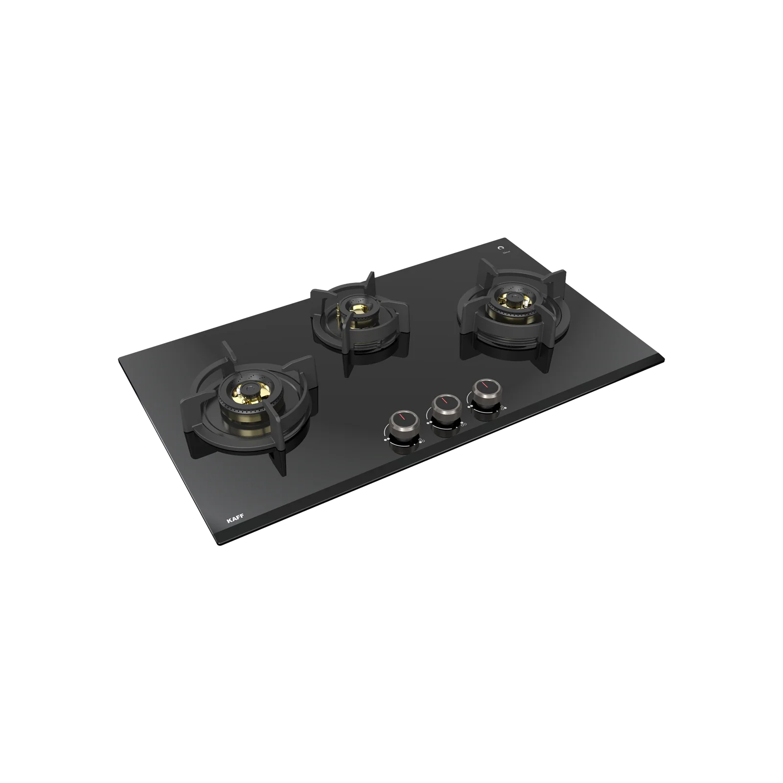 KAFF 3 Burner Built-in Hob with Full Brass Burners, FFD & Auto Ignition, 78 cm (ASF 783)