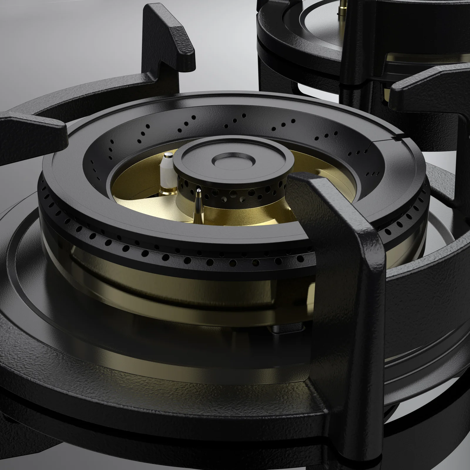 KAFF 4 Burner Built-in Hob with FFD & Auto Electric Ignition, 90 cm (ASF 94M) - Image 4