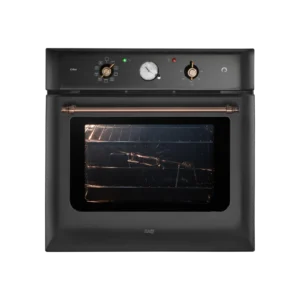 KAFF CLOV 6 BLN - 60 L Built-in Oven with True Convection & Black Retro Finish
