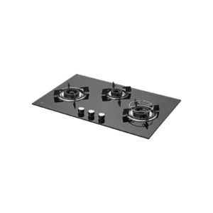 KAFF  3 Burner Built-in Hob with Brass Burners & Auto Electric Ignition, 78 cm (HBR 783 B)