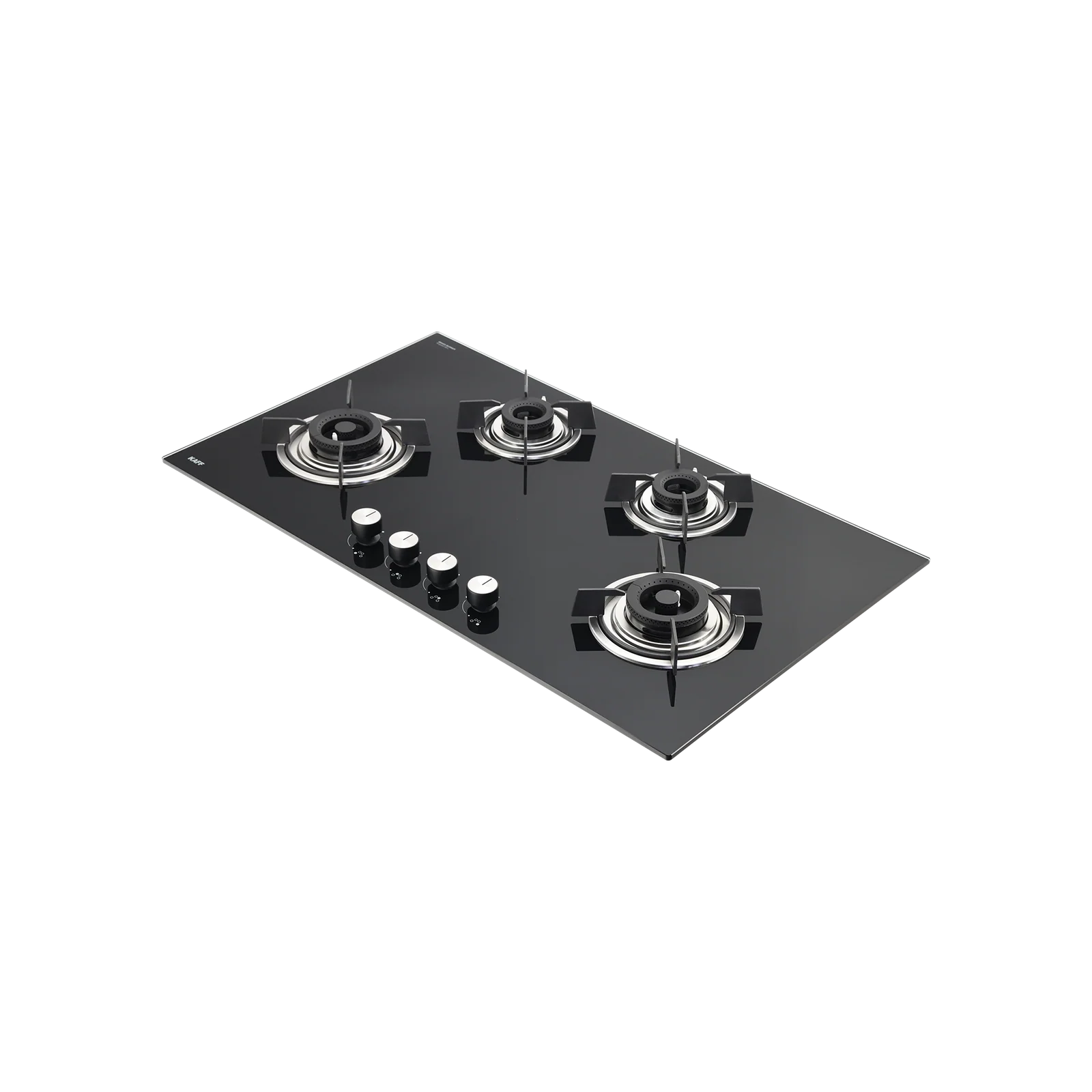 KAFF 4 Burner Built-in Hob with Brass Burners & Auto Ignition, 90 cm (HBR 904 A)