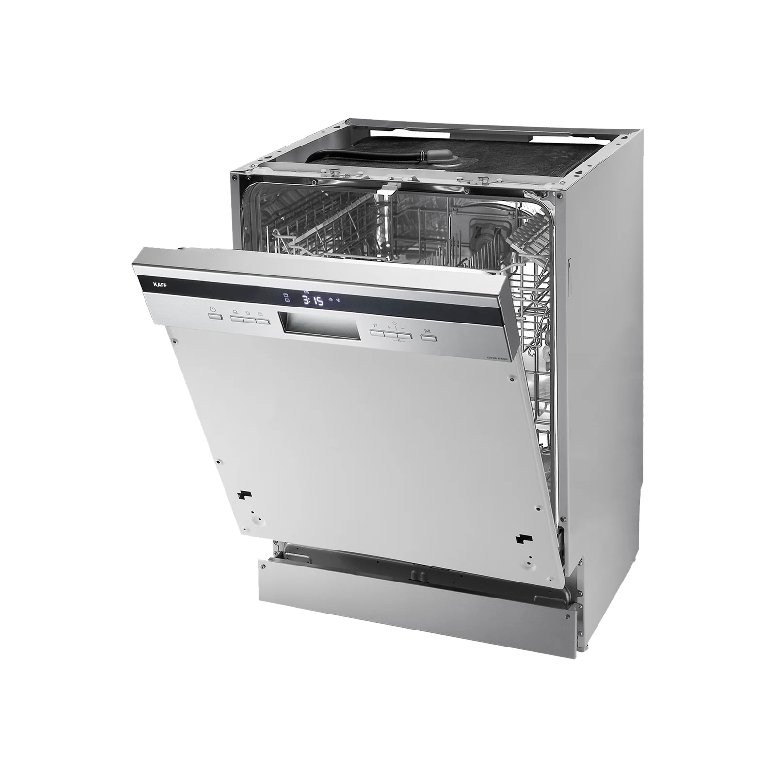 KAFF KDW BIN 60 Intra - Built-in Dishwasher with 14 Standard Place Settings & Stainless Steel Interior