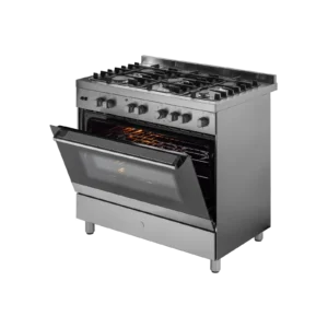 KAFF KGM 90 Cooking Range with Electric Oven, Stainless Steel Finish, Auto Electric Ignition
