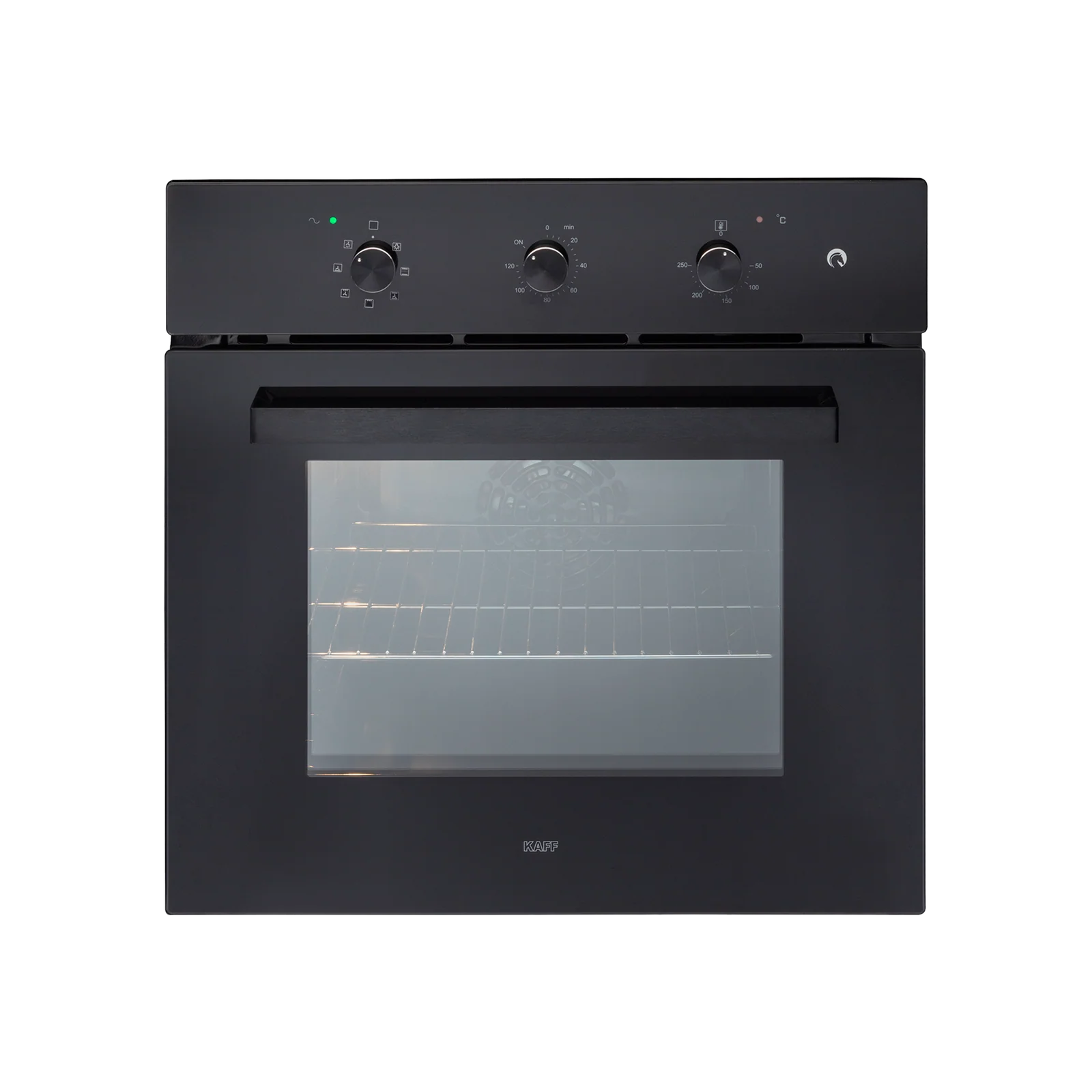 KAFF OV 83 ML 7 - High-Capacity Built-in Electric Oven with Convection Fan, & 3 Layer Glass Oven Door