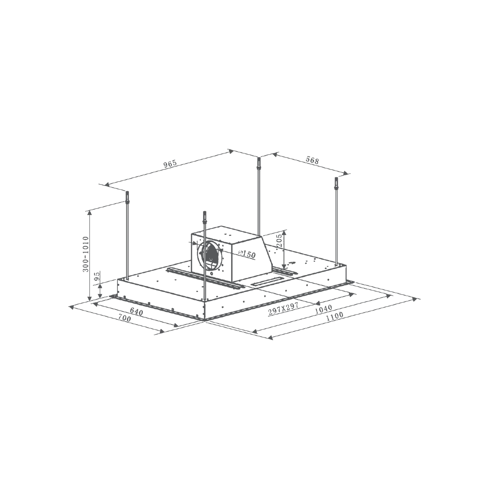 KAFF SKYVENT 110 (Ceiling Mounted) - Image 2