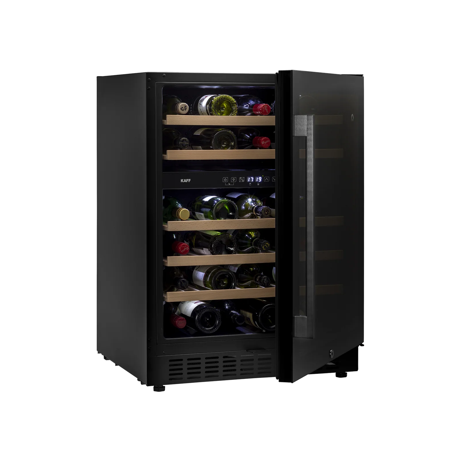 KAFF WC135 - DZ Dual Zone Wine Cooler , 46 Bottles Capacity Approx., Touch Control - Image 2
