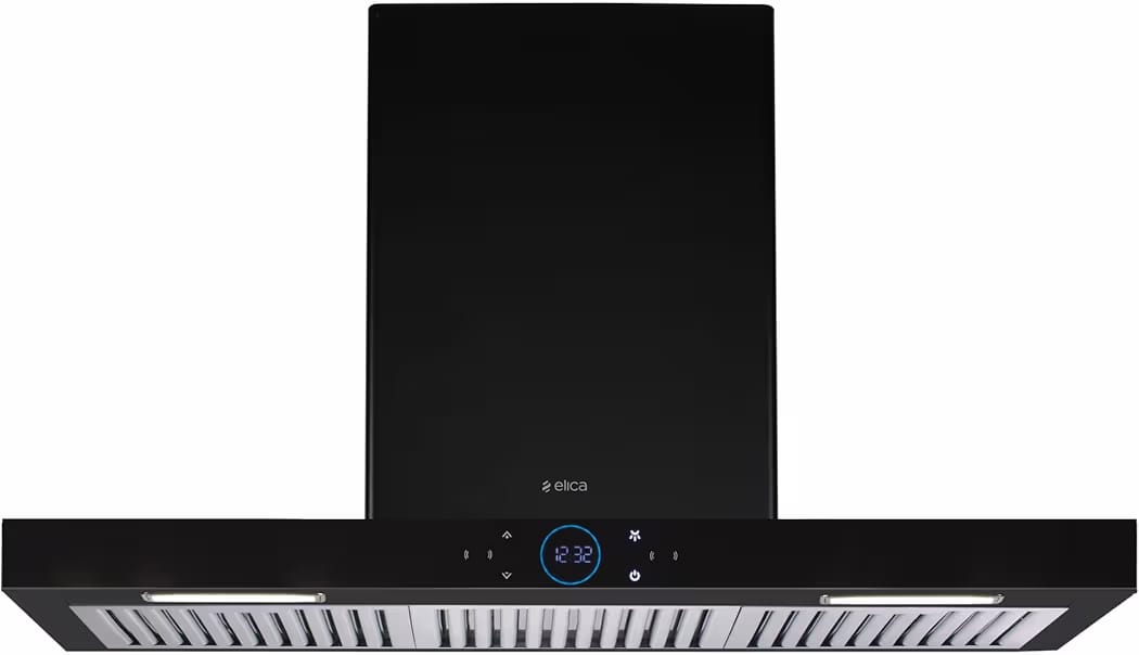 Elica iSMART 5 STAR Performance 90 cm Kitchen Chimney with Inverter Technology and 15 Years Warranty (iSMART SPOT H6 BF LTW 90 NERO)