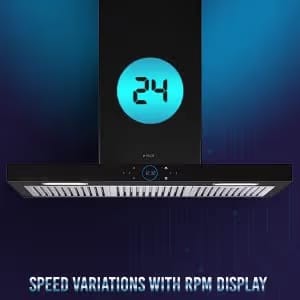 Elica iSMART 5 STAR Performance 90 cm Kitchen Chimney with Inverter Technology and 15 Years Warranty (iSMART SPOT H6 BF LTW 90 NERO) - Image 8