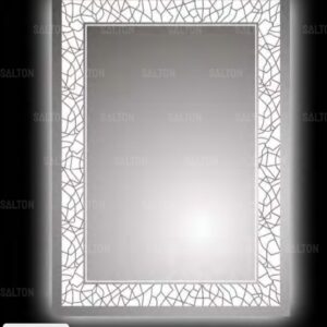 (18×24 Mirror Size), Wall Mount Rectangular Led Mirror for Bathroom & Bedroom, Mirror with Light, Touch Sensor Controlled with 3 Colour Lights and Brightness Adjustable