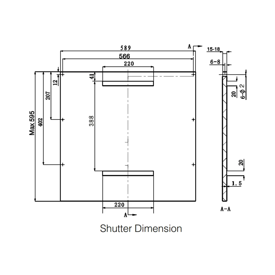 Hafele Semi Built in Dishwasher SERENE SI 02 with 14 Place Settings - Image 6