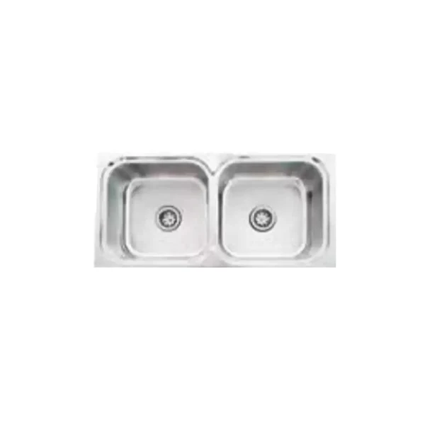 Futura Stainless Steel Sink Dura Series DURA DOUBLE BOWL 31 X 18 ( 31 x 18 inches ) - Satin - Image 2