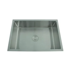 Futura Stainless Steel Sink Hand Carved Series SINGLE BOWL FS 2718 HM 27 X 18 ( 27 x 18 inches ) - Brush - Copy