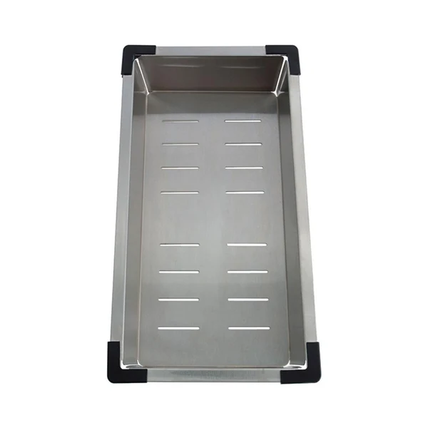 Futura Stainless Steel Sink Intelligent Series DOUBLE BOWL FS 3333 IS ( 34 x 34 inches ) - Brush - Image 5