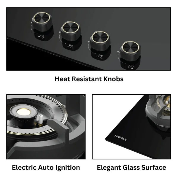 Hafele 90 cm 4 Burner Hob Essentia Series VERENA 490 - Image 6