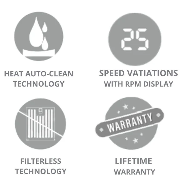 Elica 60 cm Wall Mounted Chimney Ismart Series/ 2300RPM/ ISMART SPOT FL HAC 60 LTW NERO/ 15 Years warranty - Image 5
