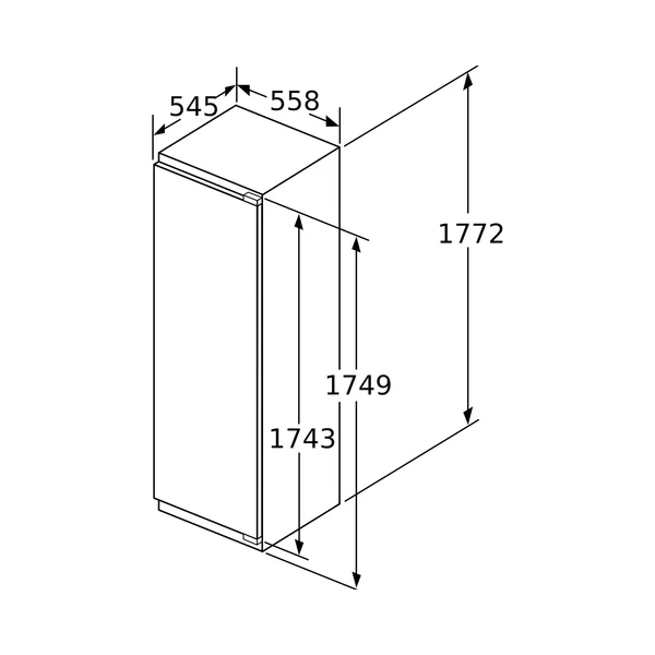 Bosch Built-In Built-In Freezer 212 Ltrs GIN81HD31I - Image 11