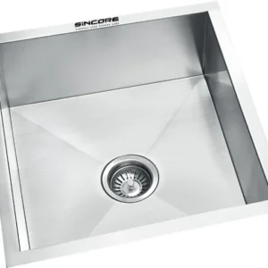 Sincore Stainless Steel Sink Hand Crafted Series SHARP LARGE ( 24 x 18 inches ) - Matt