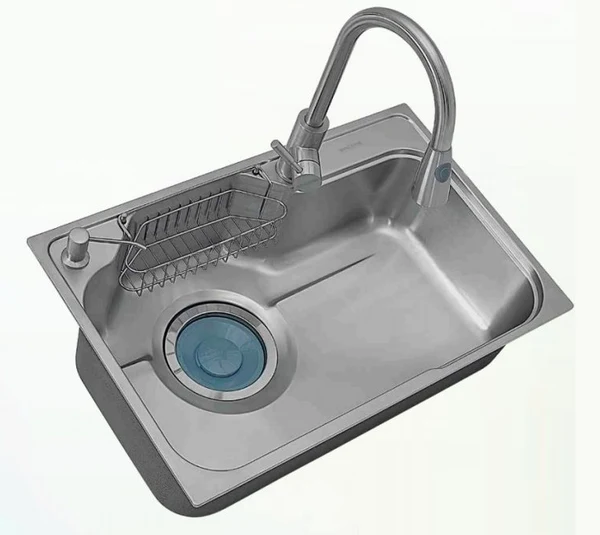 Sincore Stainless Steel Sink Hand Crafted Series SONOMA ( 28 x 18.5 inches ) - Matt - Image 2
