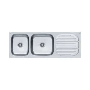Franke Stainless Steel Sink Premium Series 621 CX OMNI ( 55 x 20 inches ) - Satin