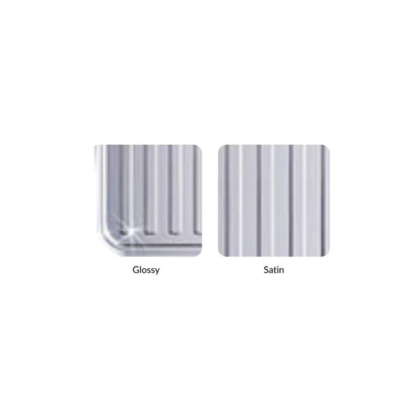 Nirali Stainless Steel Sink Orbis Range OLIVIA BIG ( 41 x 20 inches ) - Satin - Image 2