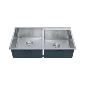Hindware Stainless Steel Sink Designer Series SUPERIO NEO PLUS 37x20x9 ( 37 x 20 inches ) - Satin