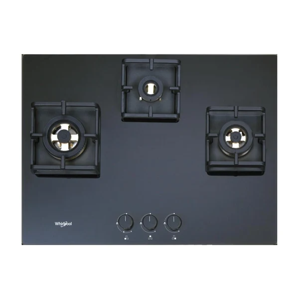 Whirlpool 70 cm 3 Burner Hob Smart Seal Series SMART SEAL BRASS HDMC 703
