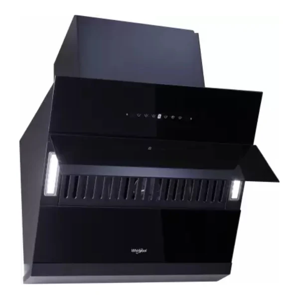 Whirlpool 60 cm Wall Mounted Chimney VFL Pro Series VFL PRO 602 HAC BK HOOD