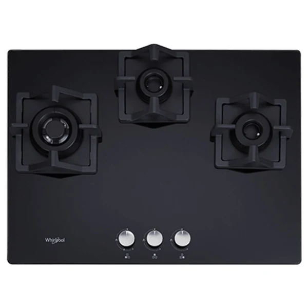 Whirlpool 70 cm 3 Burner Hob Intellicook Brass Series ELITE HDMC 703 BRASS