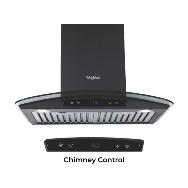 Whirlpool 60 cm Wall Mounted Chimney Zen Series ZEN BF 6W CGA BLDC BK HOOD - Image 3
