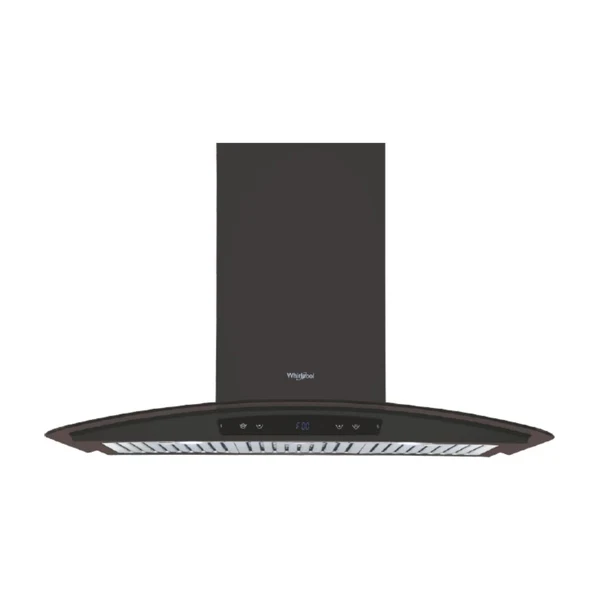 Whirlpool 90 cm Island Chimney Zen Series ZEN BF 9I CGA BLDC BK HOOD