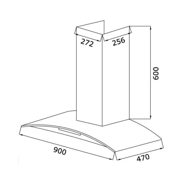 Whirlpool 90 cm Island Chimney Zen Series ZEN BF 9I CGA BLDC BK HOOD - Image 5