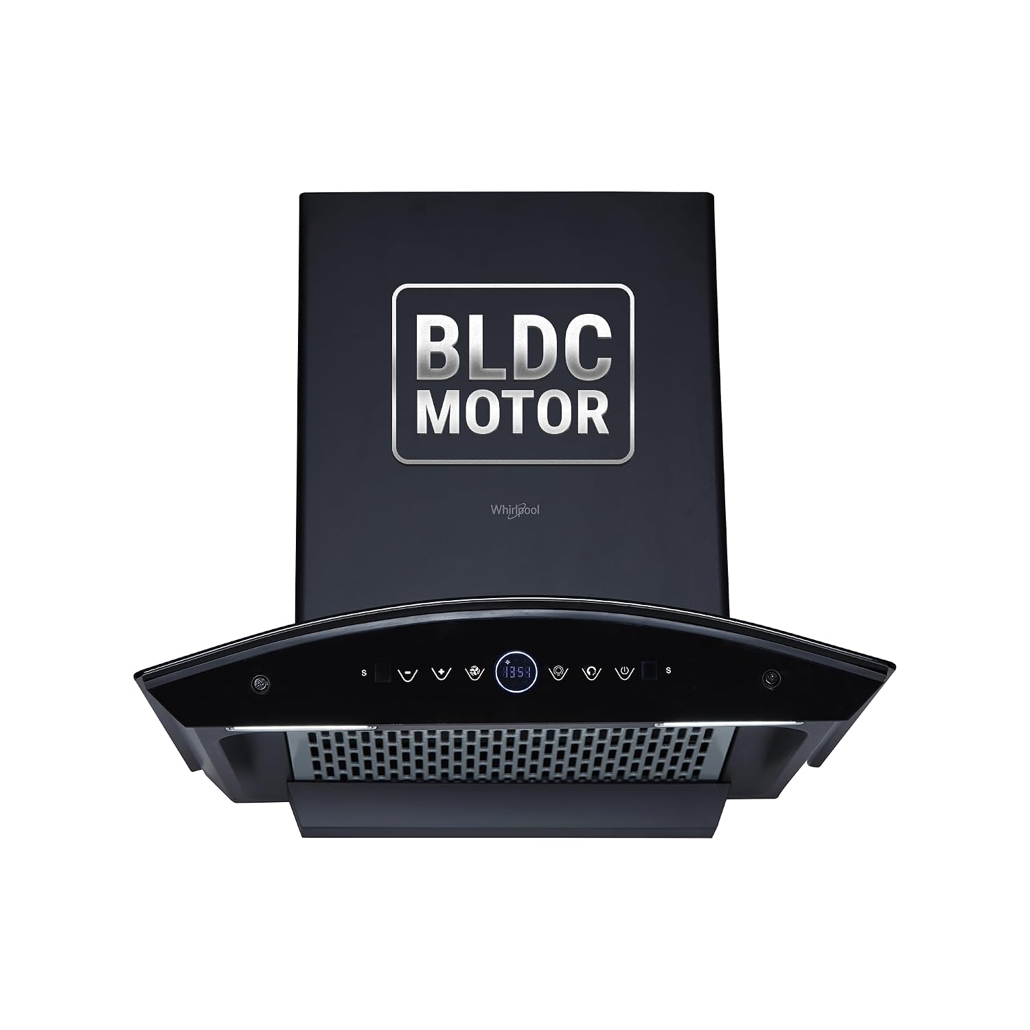 Whirlpool 60cm 1600 m3/hr BLDC Filterless Autoclean Kitchen Chimney | Free Installation | 11 Yrs WARR on Motor and 5 Yrs Comprehensive| CGFL PRO 600 BLDC HAC BK HOOD| Black| Touch Control| RPM Display