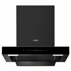 Whirlpool 60cm 1350 m3/hr Filterless Autoclean Kitchen Chimney with 3 Years Comprehensive & 11 Years Warranty on Motor (TAFL 60 HAC BK HOOD), Black
