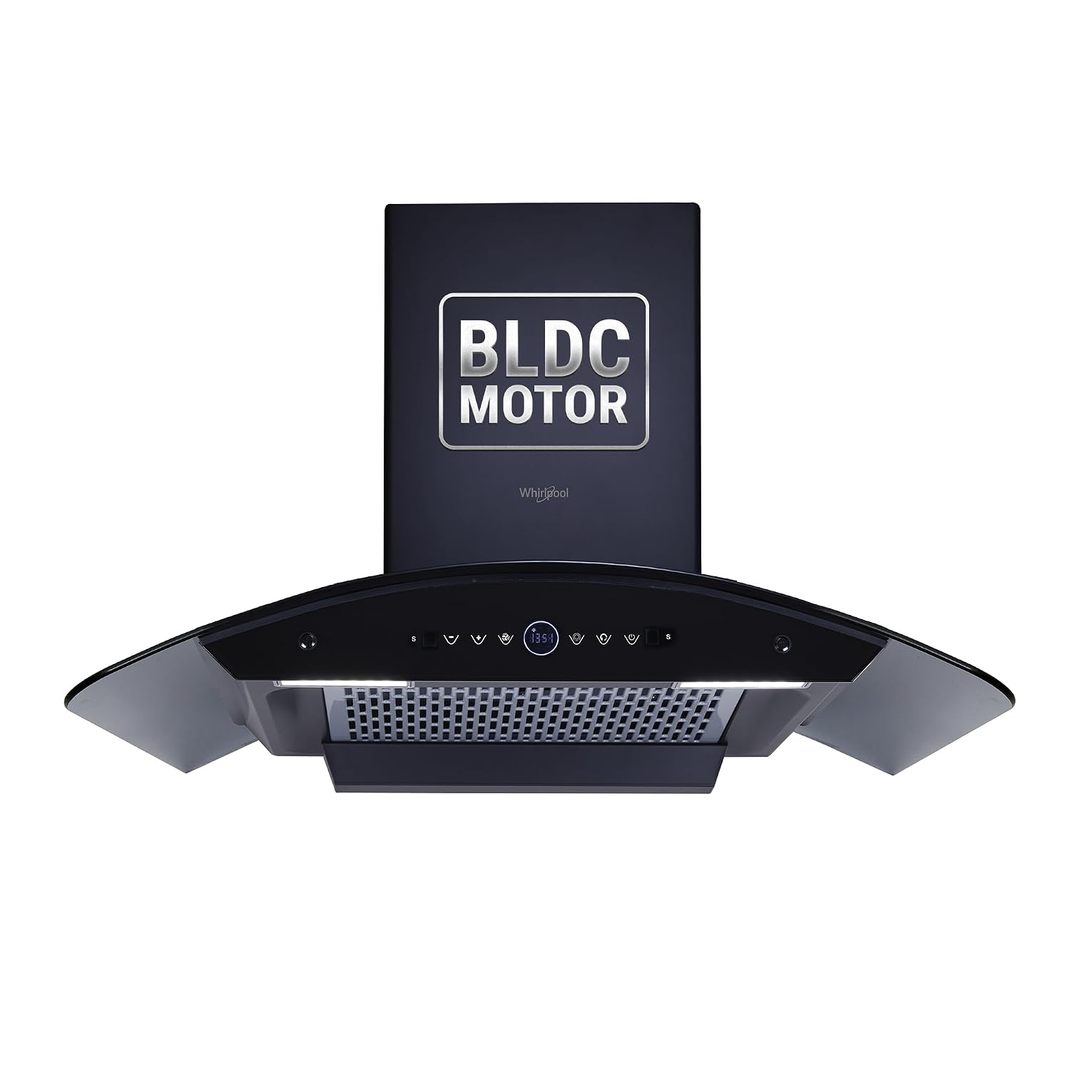 Whirlpool 90cm 1600 m3/hr BLDC Filterless Autoclean Kitchen Chimney | Free Installation | 11 Yrs WARR on Motor and 5 Yrs Comprehensive| CGFL PRO 900 BLDC HAC BK HOOD| Black| Touch Control| RPM Display